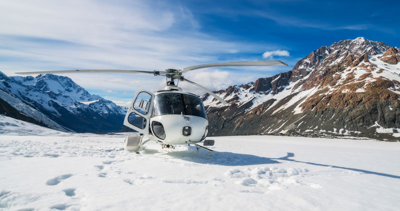 Tenron Automotive Helicopter In Extreme Conditions